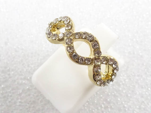 CRYSTAL FASHION RING / JP SIZE 12
